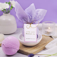 Load image into Gallery viewer, You Are Magical - Blackberry Bath Bomb Relaxing Soak