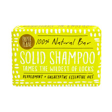 Load image into Gallery viewer, Peppermint and Eucalyptus 100% Natural Vegan Plastic-free Solid Shampoo