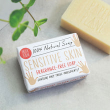 Load image into Gallery viewer, Sensitive Skin Soap 100% Natural Vegan Plastic-free
