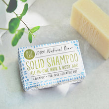 Load image into Gallery viewer, Lavender and Tea Tree 100% Natural Vegan Plastic-free Solid Shampoo