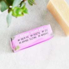 Load image into Gallery viewer, Travel Bar 100% Natural Vegan Plastic-free