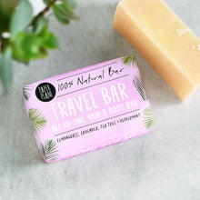 Load image into Gallery viewer, Travel Bar 100% Natural Vegan Plastic-free