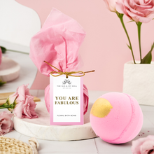 Load image into Gallery viewer, You Are Fabulous - Floral Scented Bath Bomb Soak