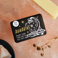 Load image into Gallery viewer, Aquarius Star Sign Zodiac Bar - Natural and Vegan Horoscope Soap
