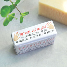 Load image into Gallery viewer, Sensitive Skin Soap 100% Natural Vegan Plastic-free
