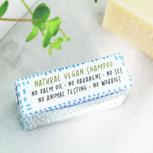 Load image into Gallery viewer, Lavender and Tea Tree 100% Natural Vegan Plastic-free Solid Shampoo
