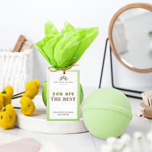 Load image into Gallery viewer, You Are The Best - Peppermint, Tea Tree Bath Bomb Refreshing Soak
