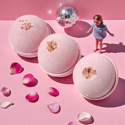 Cherry Blossom and Himalayan Salt Bath Bomb-0