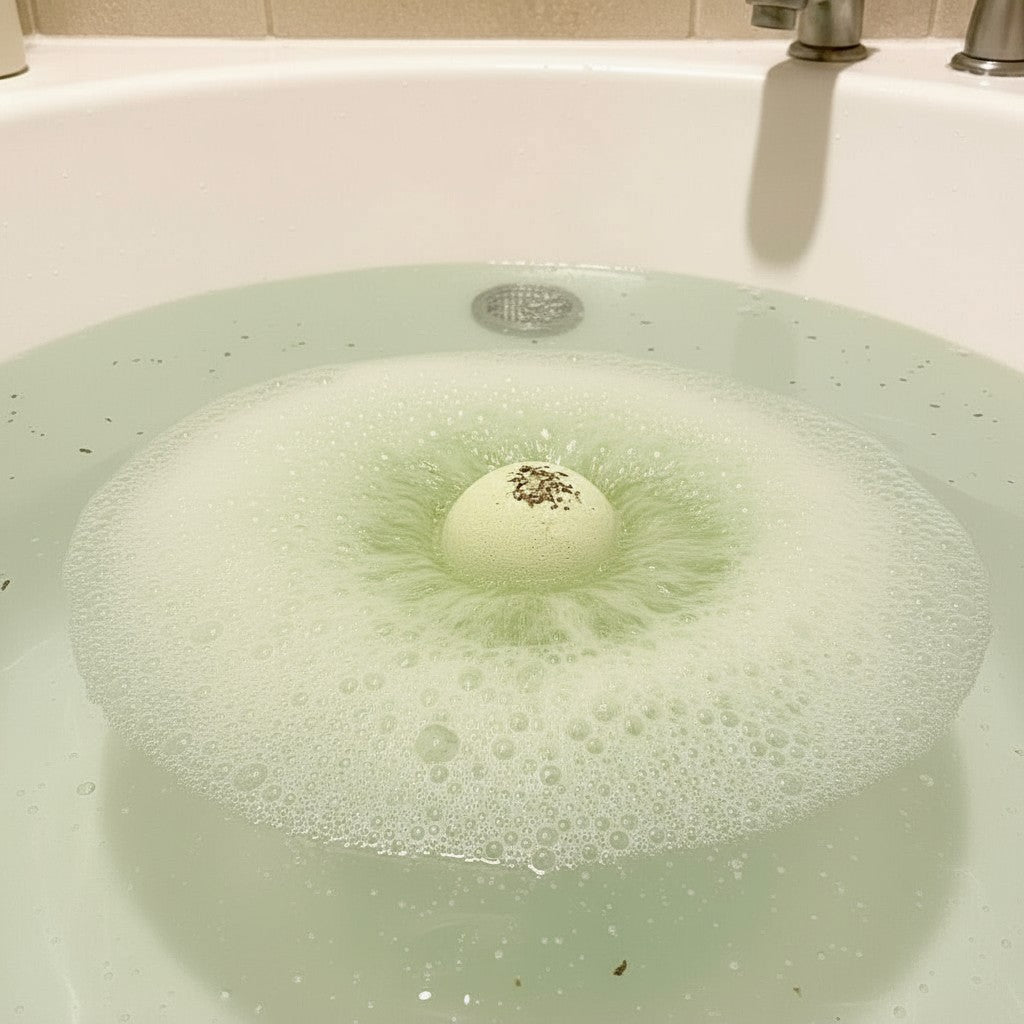 Organic Matcha Greentea Bath Bomb-1