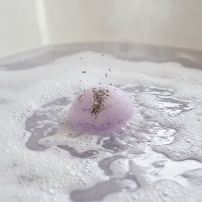 Dreamy and Calm Lavender Bath Bomb-1