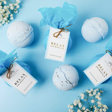 Load image into Gallery viewer, Relax You Deserve It - Relaxing Lavender Bath Bomb Soothing Soak
