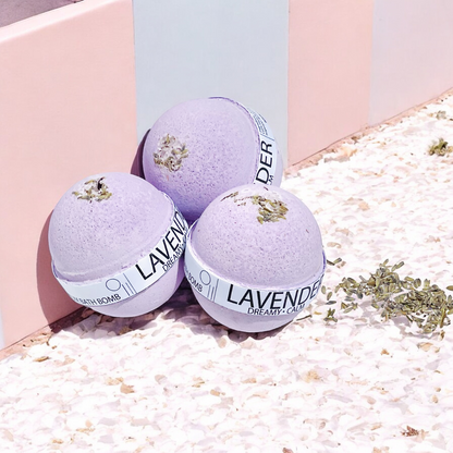 Dreamy and Calm Lavender Bath Bomb-2