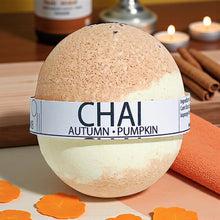 Load image into Gallery viewer, Chai Pumpkin and Autumn Halloween Bath Bomb-2
