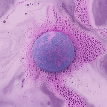 Load image into Gallery viewer, Happy Birthday - Yorkshire Violet Birthday Bath Bomb Floral Soak

